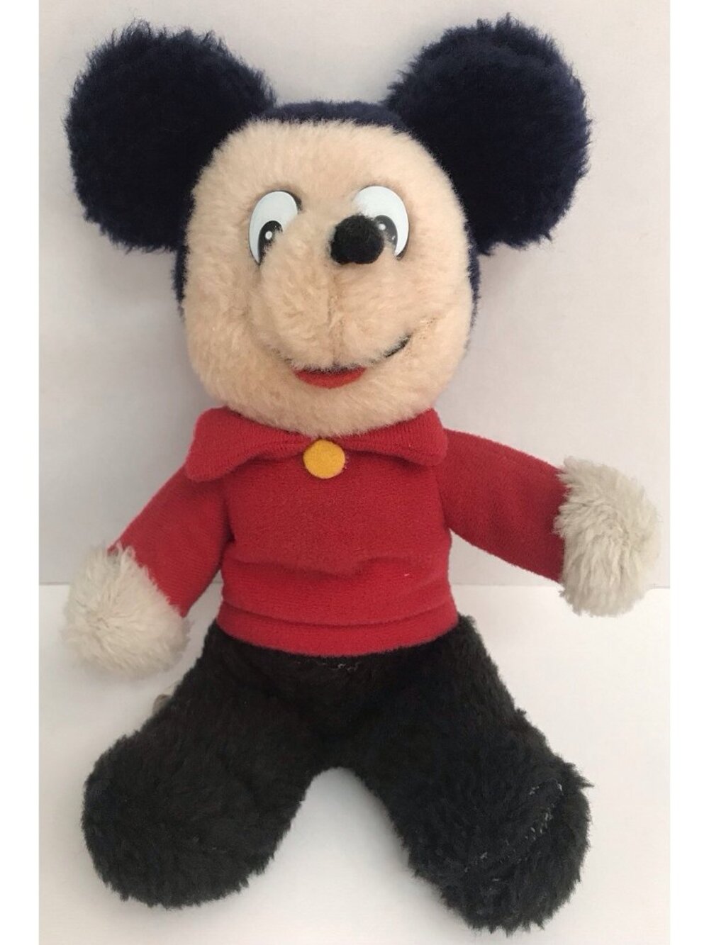 MICKEY MOUSE PLUSH Antique Vintage Knickerbocker Stuffed Toy *READ*
